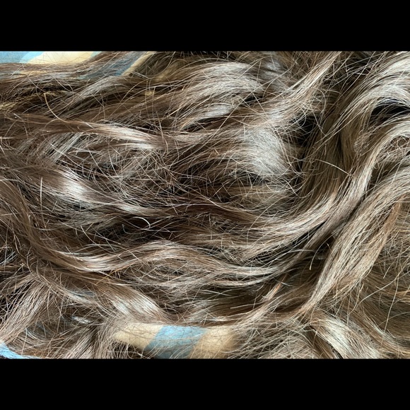 18” human hair weft